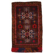 Afghan Balisht Cushion Rug 1' 9" x 2' 11" - No. AL50613