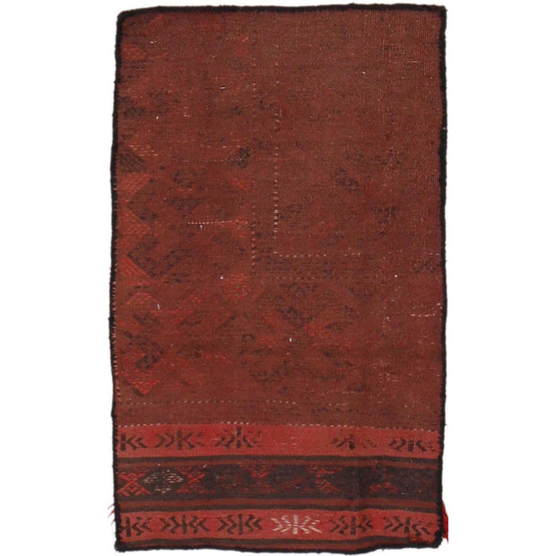 Afghan Balisht Cushion Rug 1' 9" x 2' 11" - No. AL50613
