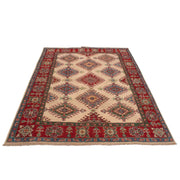 Hand knotted Kazak Carpet 5' 1" x 6' 5" - No. AL53196