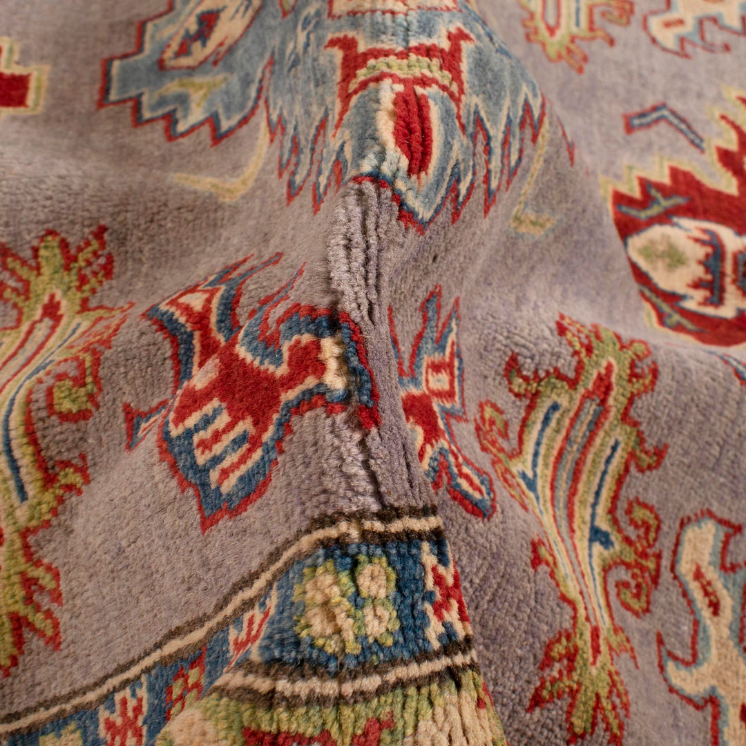 Gray Color Kazak Rug 5' 0" x 6' 7" - No. AL16749