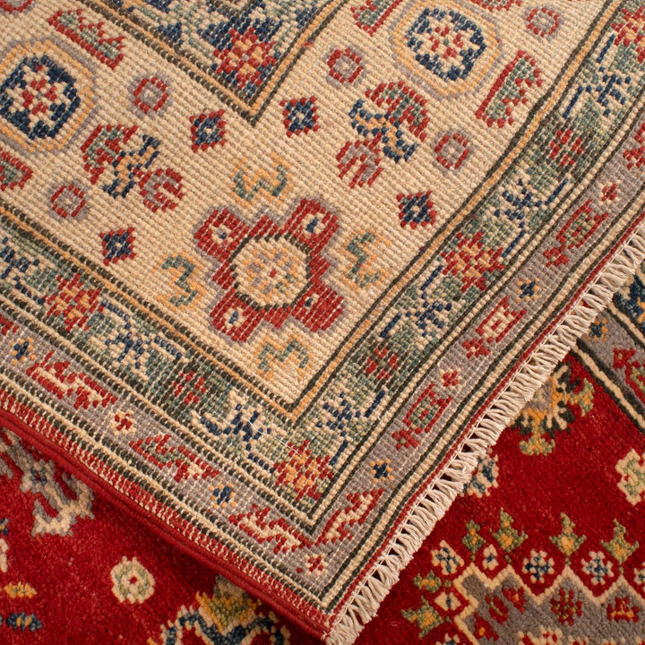 Red Color Kazak Rug 5' 0" x 6' 9" - No. AL77773