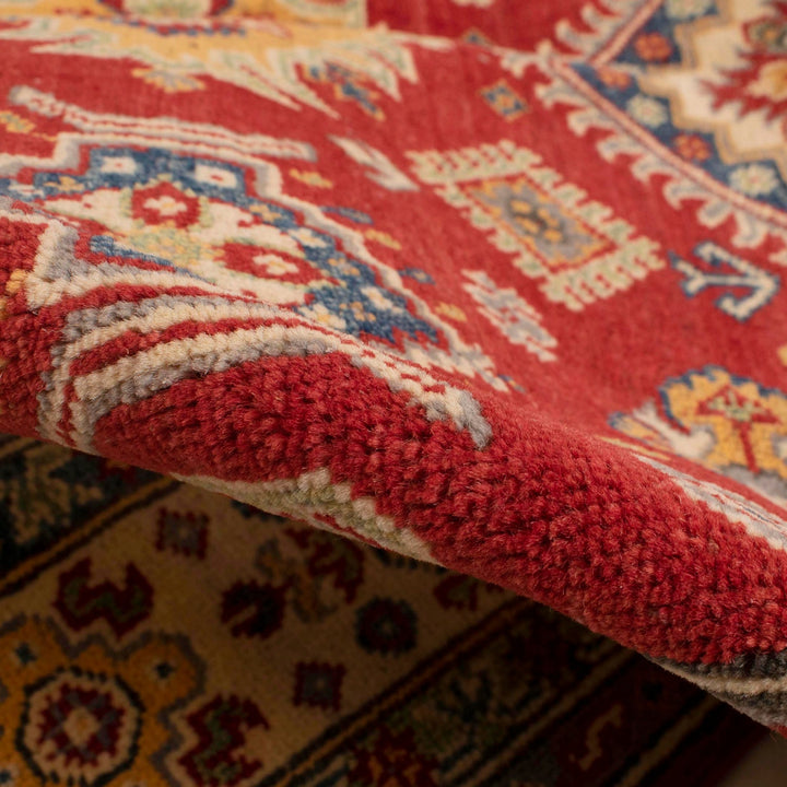 Red Color Kazak Rug 5' 0" x 6' 9" - No. AL77773