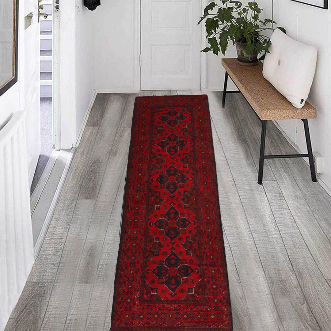 Hand knotted Khal Mohammadi Runner Rugs 2' 7" x 9' 3" - No. AL35580