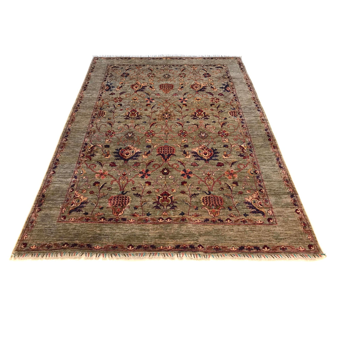 Hand Knotted Sultani Modern Rug 6' 6" x 9' 5" - No. AL94582