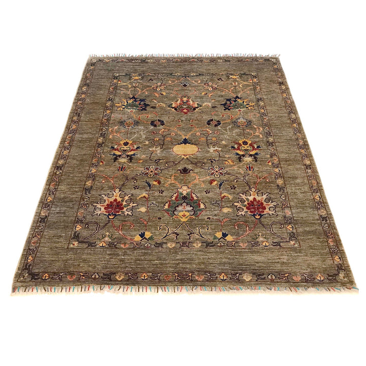 Modern Sultani Carpet 4' 11" x 6' 6" - No. AL84403
