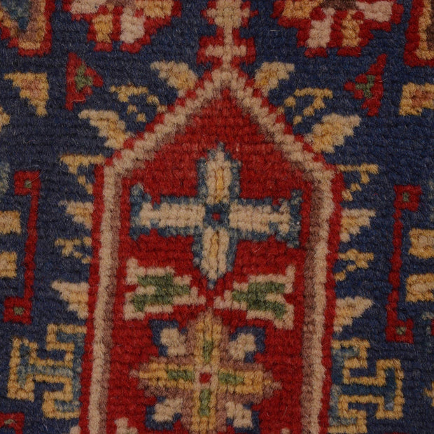 Blue Kazak Rug 3' 11" x 5' 11" - No. AL21958
