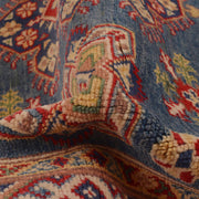 Blue Kazak Rug 3' 11" x 5' 11" - No. AL21958