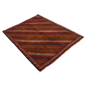 Tribal Baloch Rug 3' 5" x 4' 4" - No. AL60051