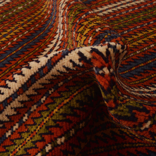 Tribal Baloch Rug 3' 5" x 4' 4" - No. AL60051