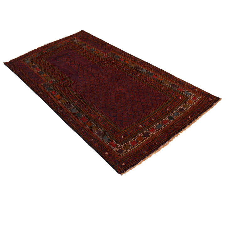 Small Prayer Carpet 3' 3" x 5' 8" - No. AL24808