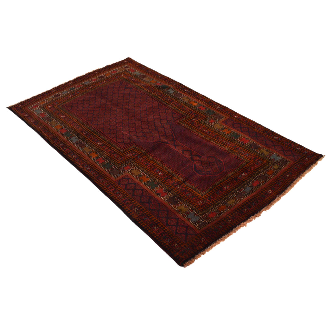 Small Prayer Carpet 3' 3" x 5' 8" - No. AL24808