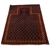 Muslim Prayer Rug 2' 8" x 4' 2" - No. AL34220