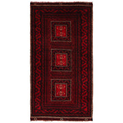 Handmade Baluchi Rug 3' 9" x 7' 3" - No. AL54673