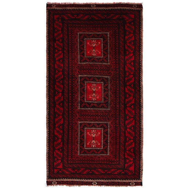 Handmade Baluchi Rug 3' 9" x 7' 3" - No. AL54673