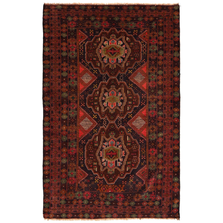Baluch Short Rug 4' 0" x 6' 3" - No. AL33503