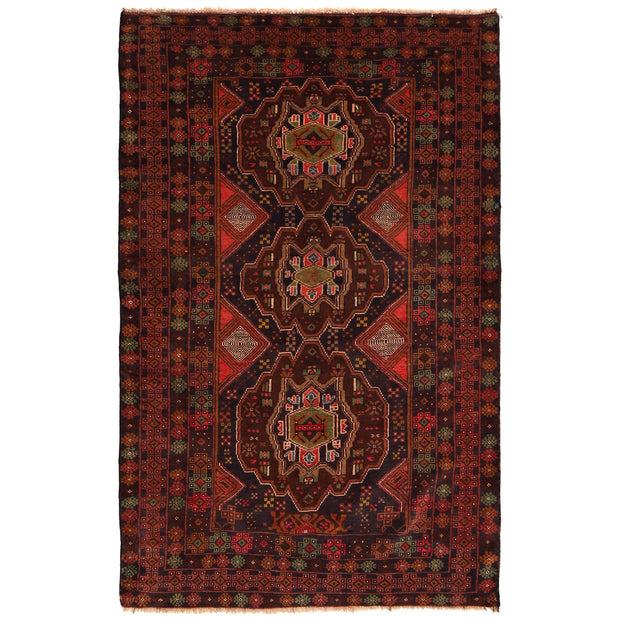 Baluch Short Rug 4' 0" x 6' 3" - No. AL33503
