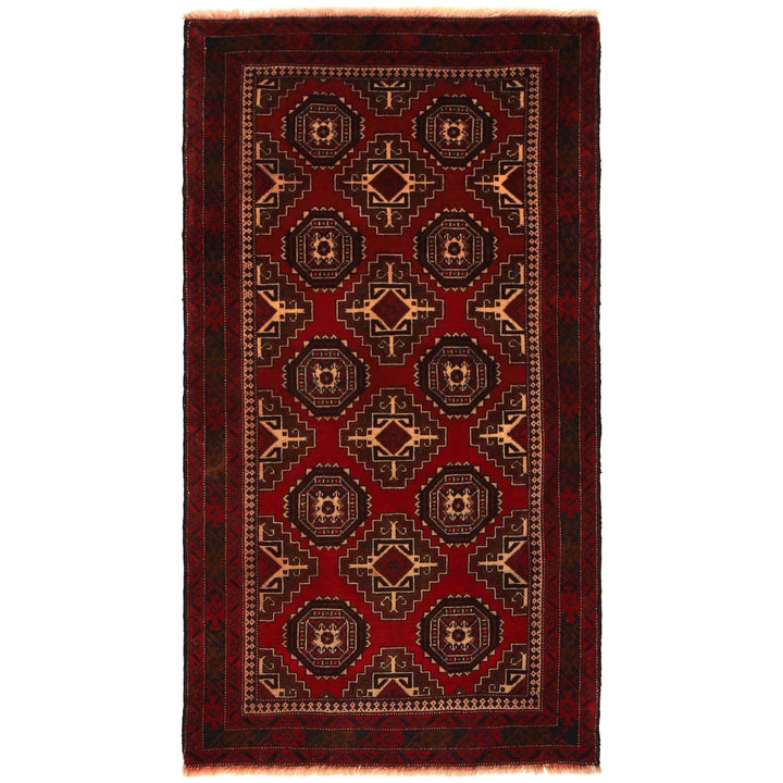 Handmade Balochi Carpet 2' 10" x 5' 1" - No. AL11488