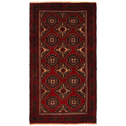 Handmade Balochi Carpet 2' 10" x 5' 1" - No. AL11488
