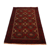 Handmade Balochi Carpet 2' 10" x 5' 1" - No. AL11488