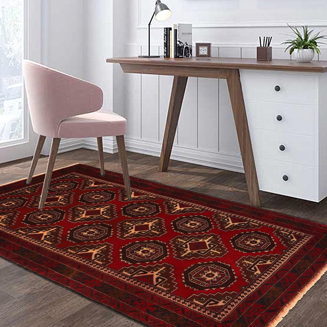 Handmade Balochi Carpet 2' 10" x 5' 1" - No. AL11488