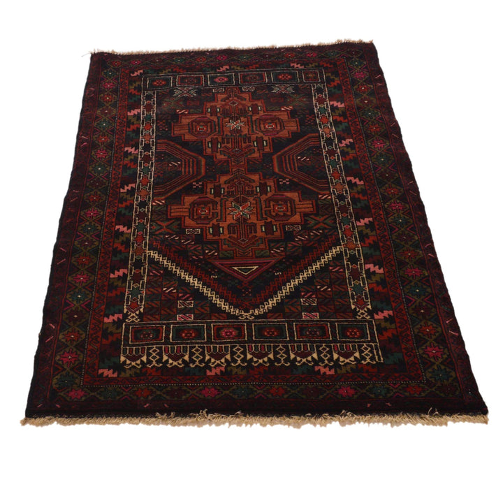 Muslim Prayer Rug 2' 9" x 4' 5" - No. AL19918
