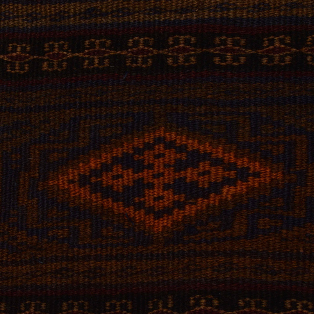 Handmade Flatweave Kilim 4' 5" x 6' 9" - No. AL23584