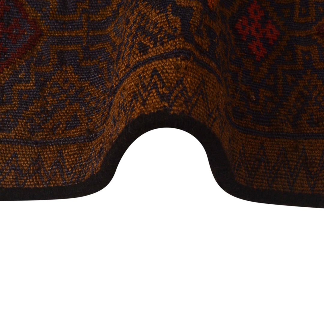 Handmade Flatweave Kilim 4' 5" x 6' 9" - No. AL23584