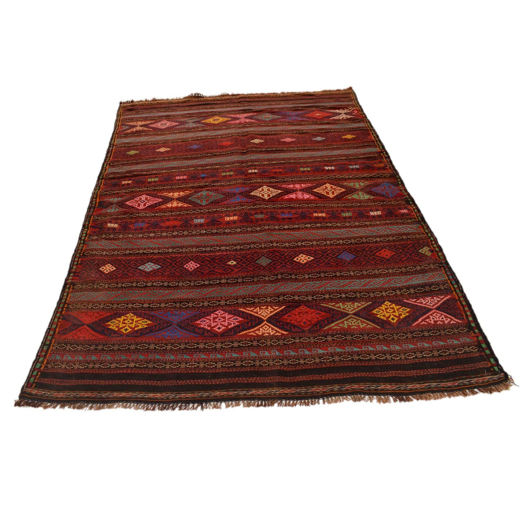 Afghan Laghari Kilim 4' 11" x 7' 10" - No. AL40400