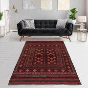 Afghan Laghari Kilim 4' 7" x 6' 3" - No. AL85278