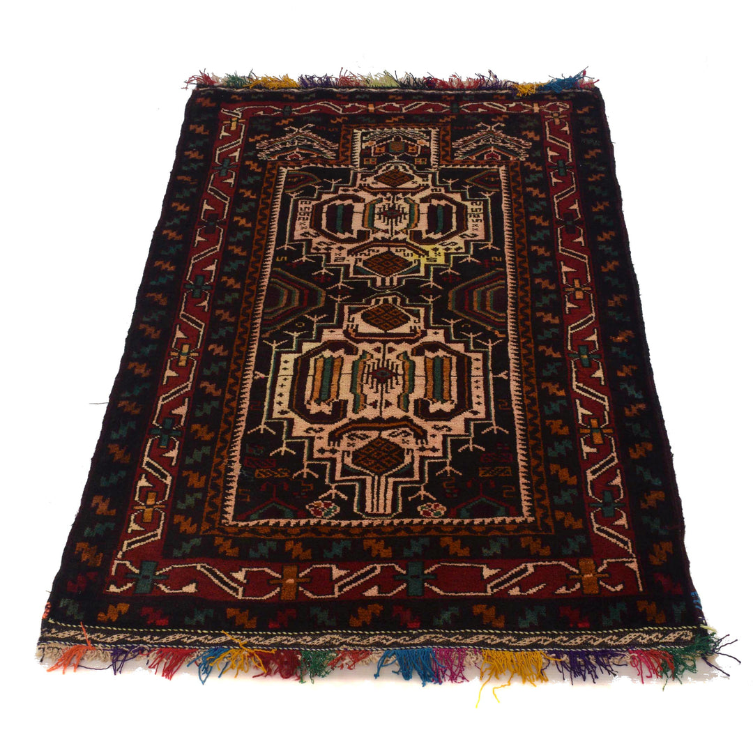 Islamic Prayer Carpet 2' 7" x 4' 7" - No. AL92684