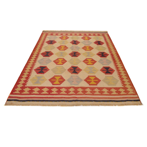 Afghan Vintage Kilim 5' 3" x 7' 7" - No. AL80876