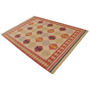 Afghan Vintage Kilim 5' 3" x 7' 7" - No. AL80876