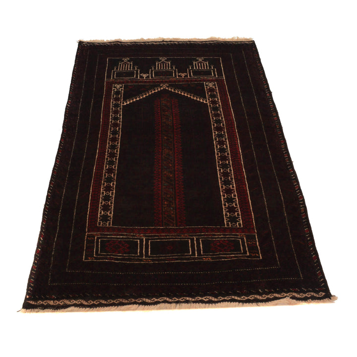 Small Prayer Carpet 2' 9" x 4' 8" - No. AL87506