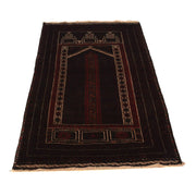 Small Prayer Carpet 2' 9" x 4' 8" - No. AL73476