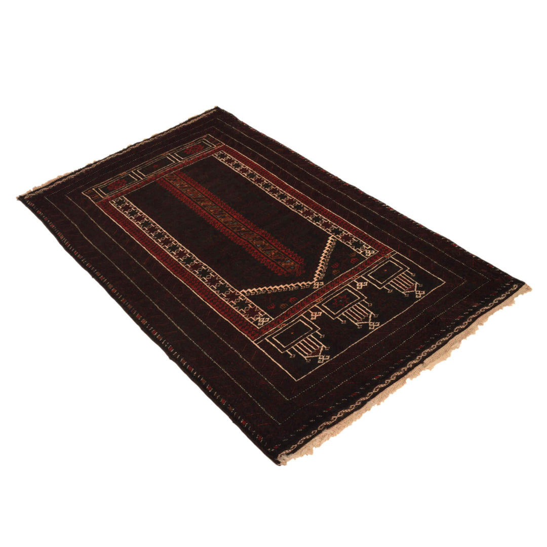 Small Prayer Carpet 2' 9" x 4' 8" - No. AL91394