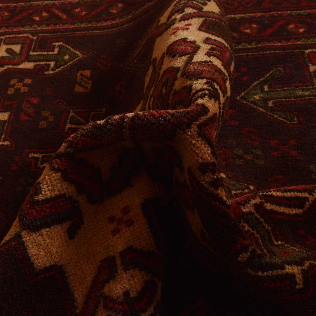 Tribal Baloch Rug 2' 10" x 3' 10" - No. AL38374