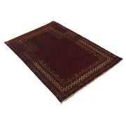 Muslim Prayer Rug 3' 3" x 4' 8" - No. AL80580