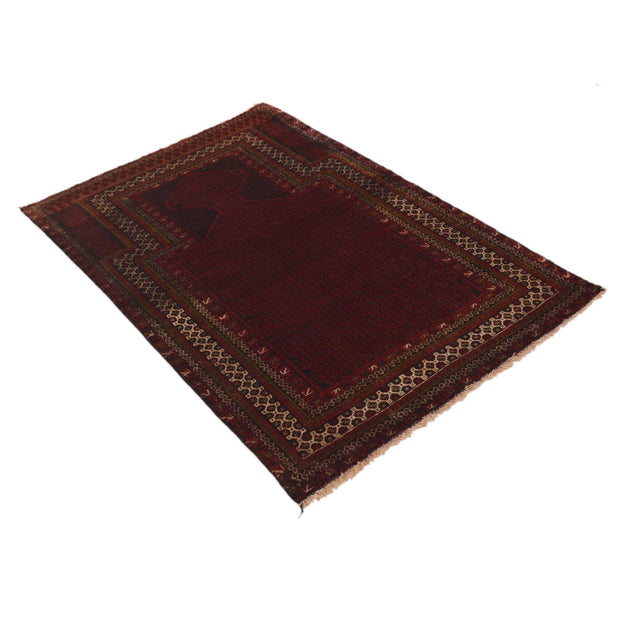 Muslim Prayer Rug 3' 3" x 4' 8" - No. AL80580