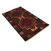 Handmade Balochi Carpet 2' 9" x 4' 8" - No. AL90796