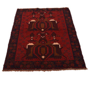 Red Baluchi Rug 2' 11" x 4' 5" - No. AL12399