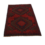 Traditional Baloch Rug 2' 9" x 4' 7" - No. AL86699