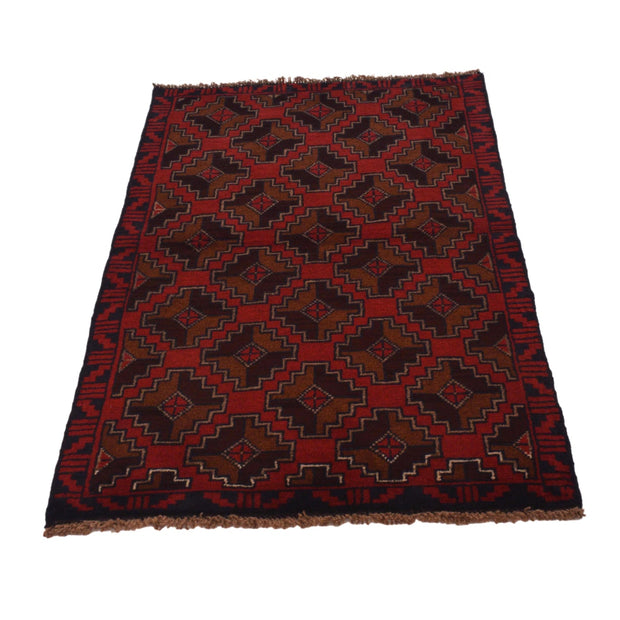 Traditional Baloch Rug 2' 9" x 4' 6" - No. AL48855