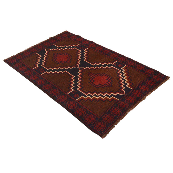Baluch Small Size Rug 3' 2" x 4' 8" - No. AL21937