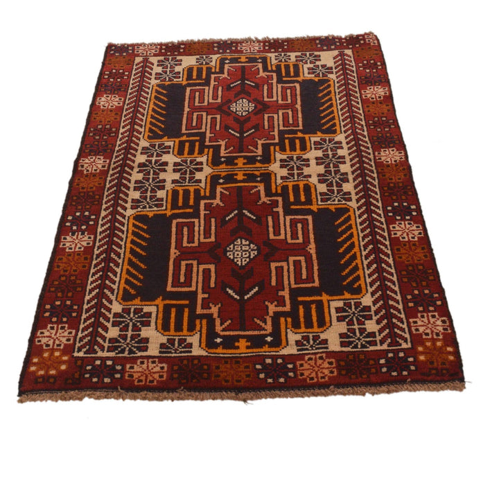 Baluch Short Rug 2' 10" x 4' 5" - No. AL84155