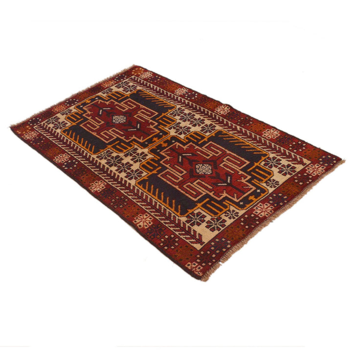 Baluch Short Rug 2' 10" x 4' 5" - No. AL84155
