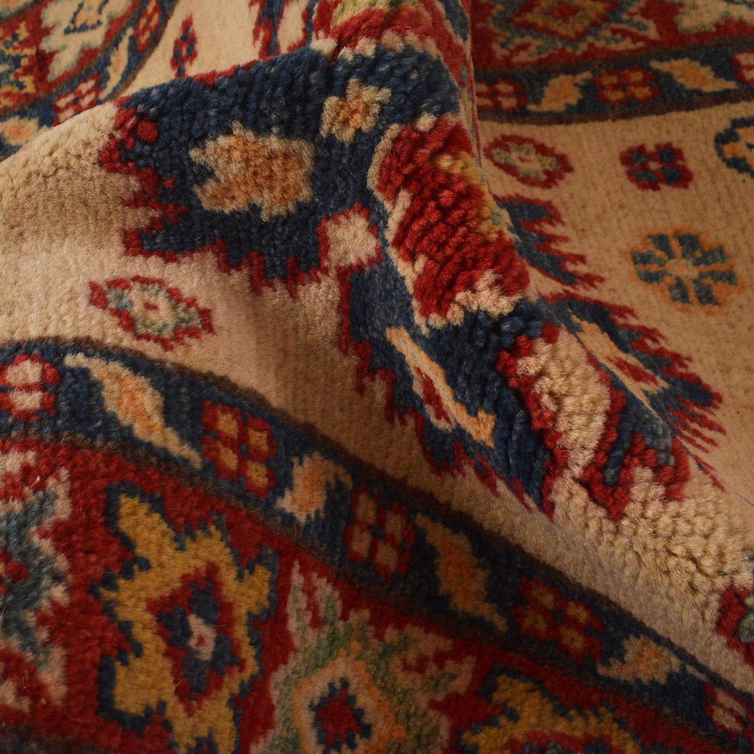 Hand Knotted Kazak Oriental Runner Rug 2' 1" x 6' 2" - No. AL62211