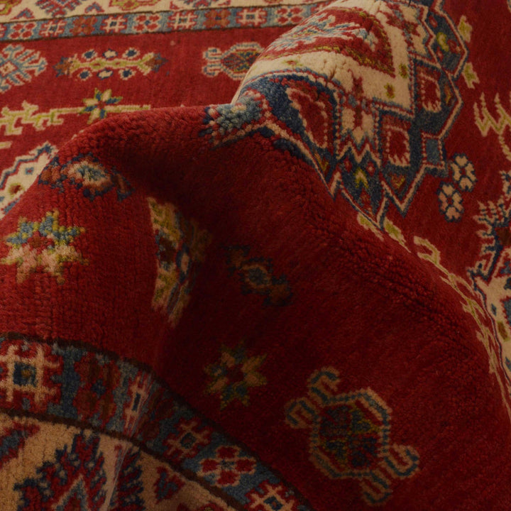 Handmade Kazak Area Rug 3' 3" x 4' 6" - No. AL29193