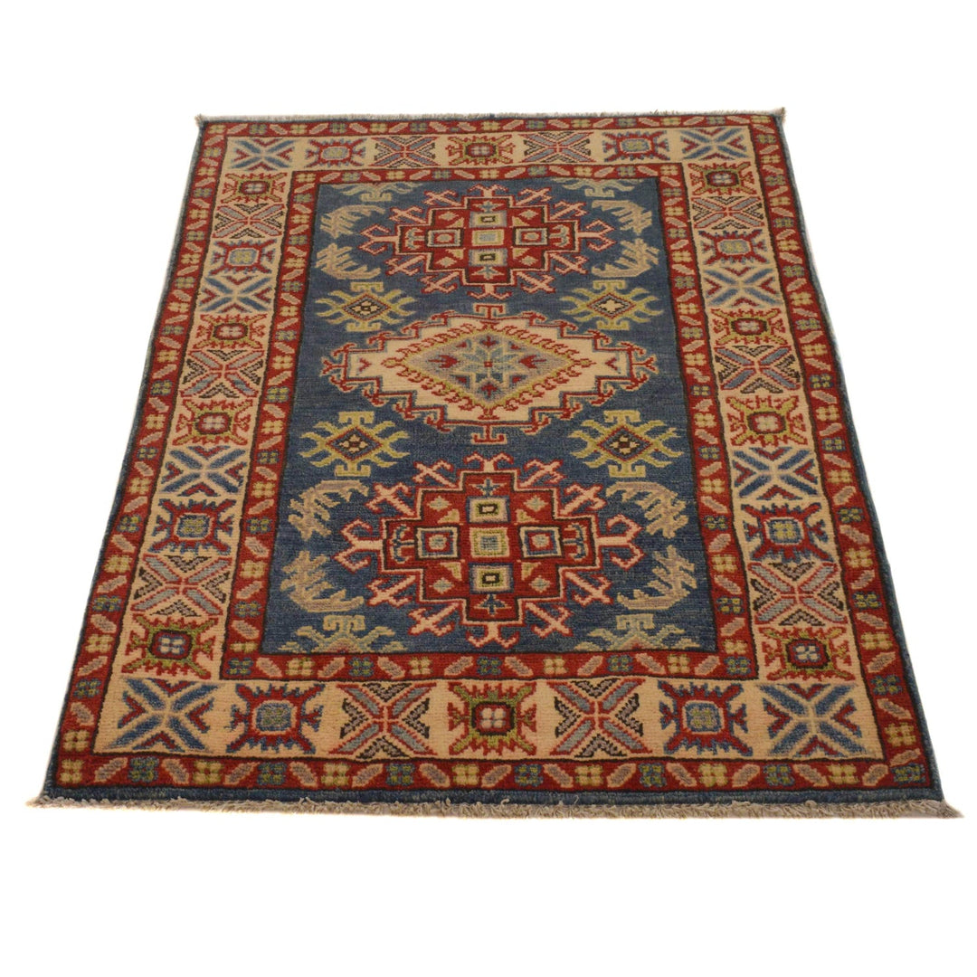 Handmade Kazak Area Rug 2' 9" x 4' 0" - No. AL26634