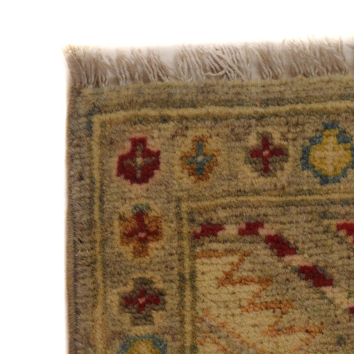 Afghan Waziri Oriental Rug 2' 11" x 4' 0" Hand-Knotted pattern
