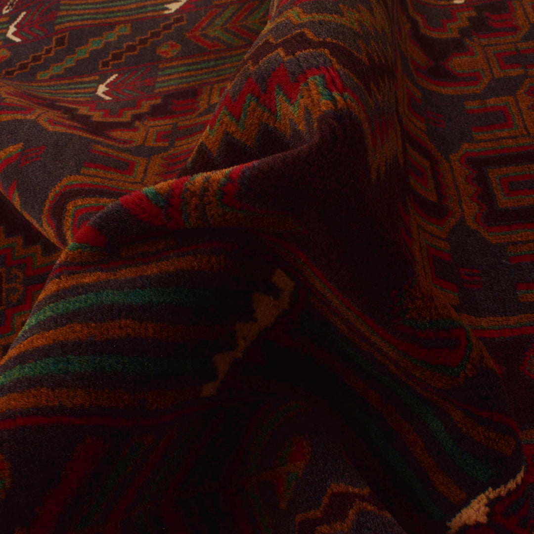 Handmade Baluchi Rug 3' 8" x 6' 3" - No. AL64409